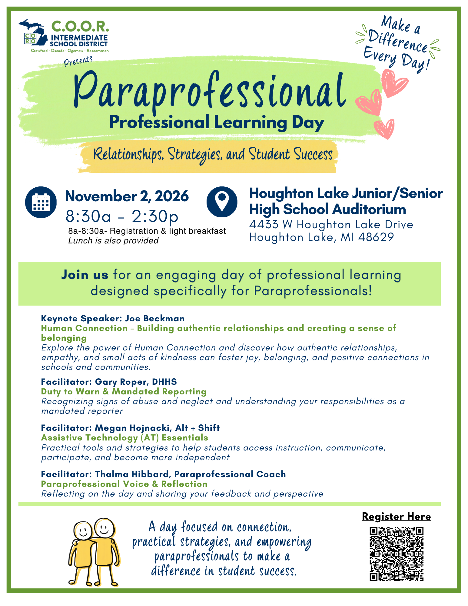 Paraprofessional Flyer
